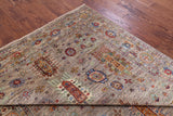 Turkmen Ersari Hand Knotted Wool Rug - 5' 7" X 7' 11" - Golden Nile