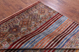 Khorjin Persian Gabbeh Hand Knotted Wool Rug - 5' 10" X 8' 0" - Golden Nile