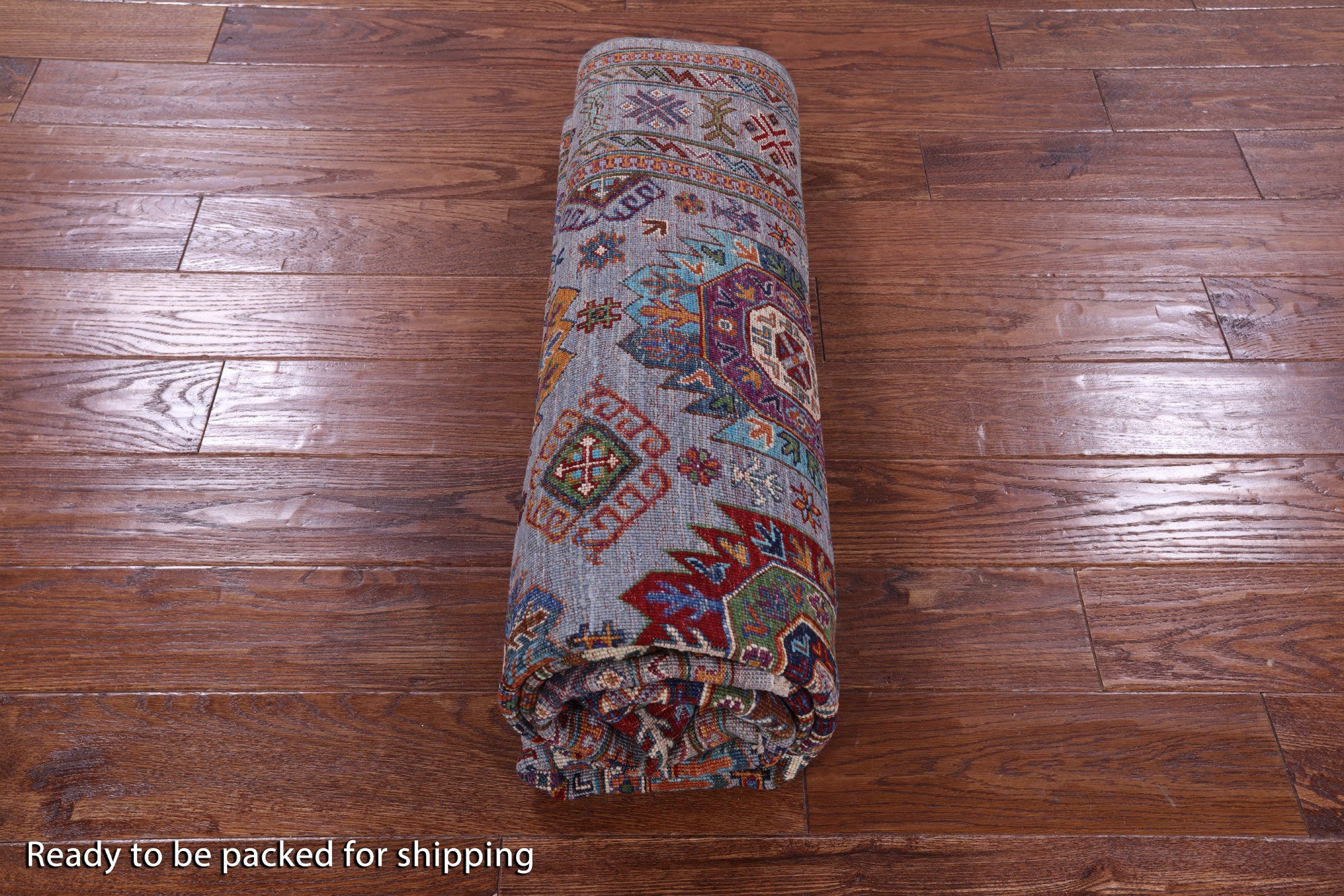 Turkmen Ersari Hand Knotted Wool Rug - 5' 5" X 7' 10" - Golden Nile