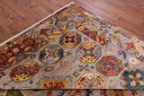 Turkmen Ersari Hand Knotted Wool Rug - 8' 2" X 9' 9" - Golden Nile