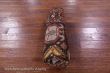 Brown Turkmen Ersari Hand Knotted Wool Rug - 5' 7" X 8' 2" - Golden Nile
