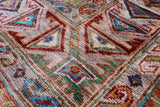 Turkmen Ersari Hand Knotted Wool Rug - 5' 7" X 7' 8" - Golden Nile