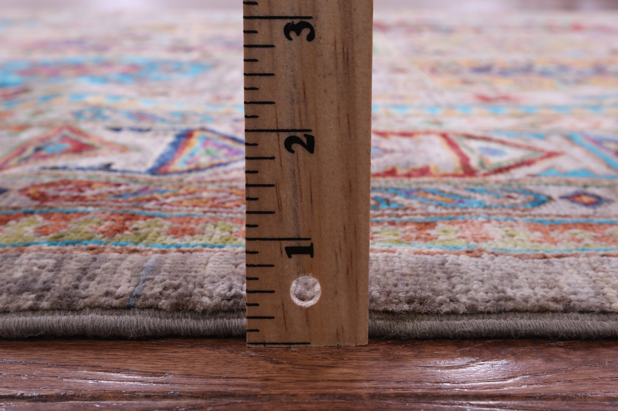 Turkmen Ersari Hand Knotted Wool Rug - 5' 7" X 7' 8" - Golden Nile