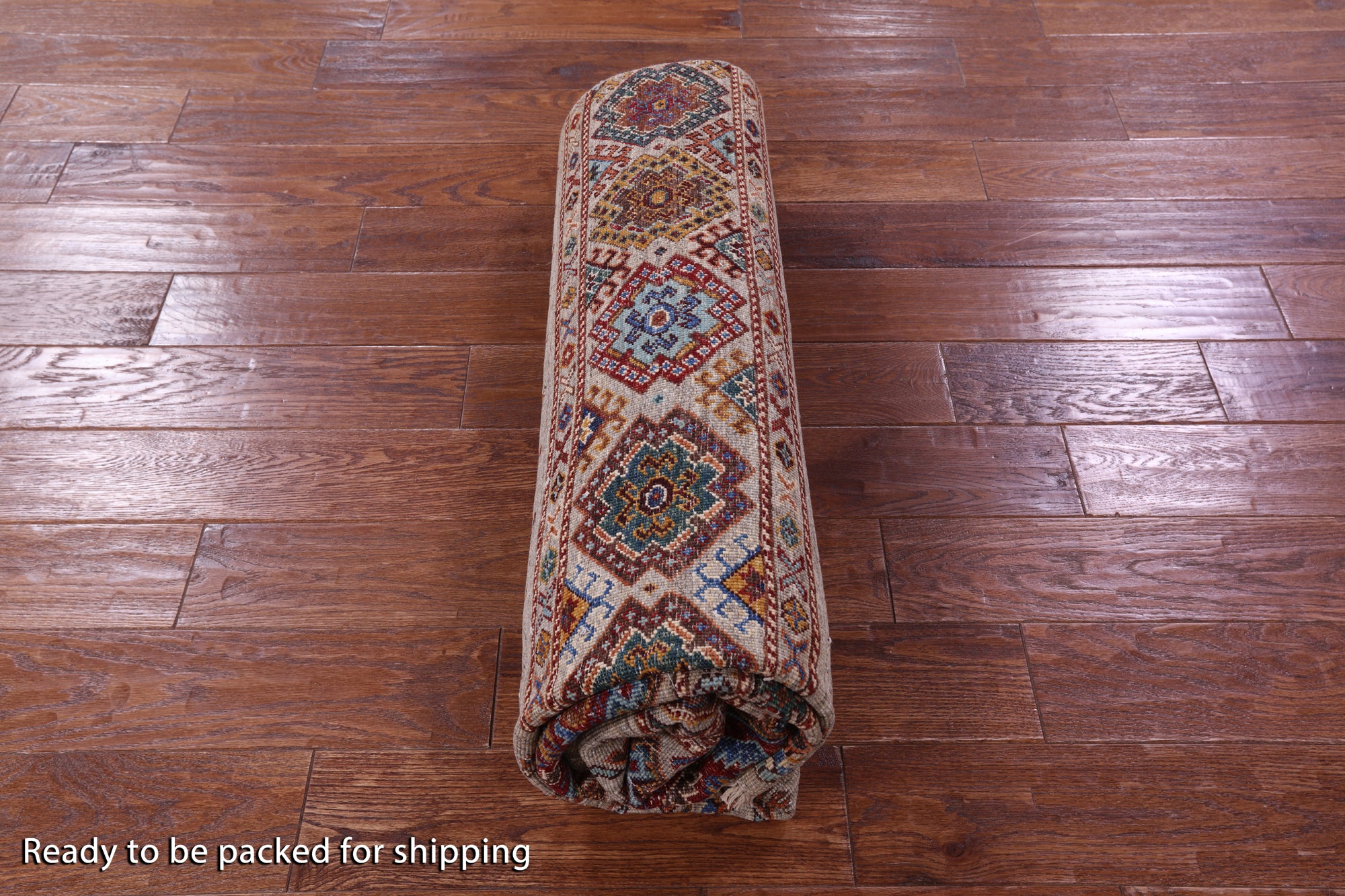 Khorjin Persian Gabbeh Hand Knotted Wool Rug - 5' 9" X 8' 0" - Golden Nile