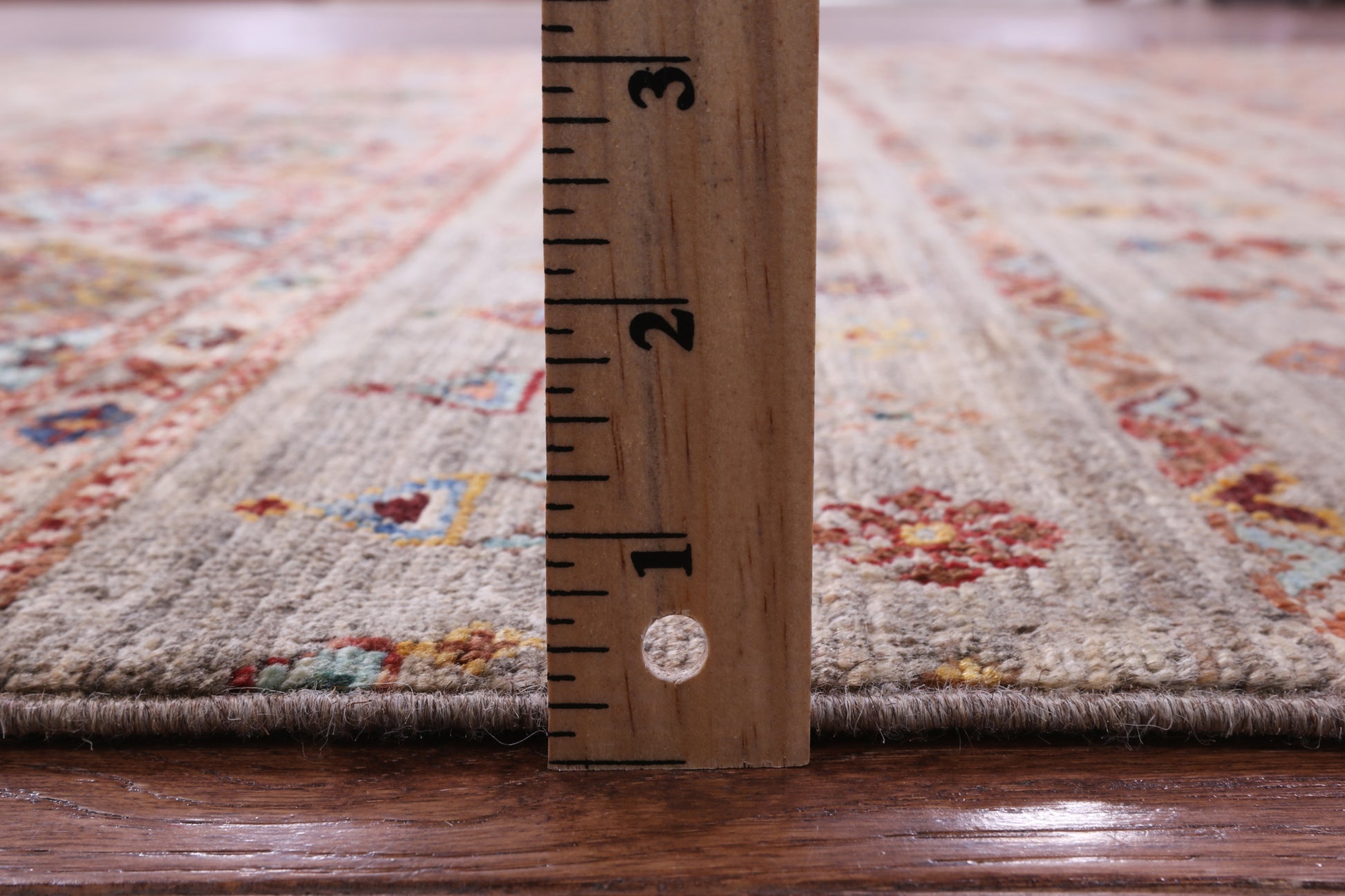 Khorjin Persian Gabbeh Hand Knotted Wool Rug - 5' 9" X 8' 0" - Golden Nile