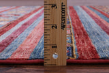 Khorjin Persian Gabbeh Handmade Wool Rug - 4' 0" X 5' 11" - Golden Nile