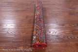 Khorjin Persian Gabbeh Handmade Wool Rug - 4' 0" X 5' 11" - Golden Nile