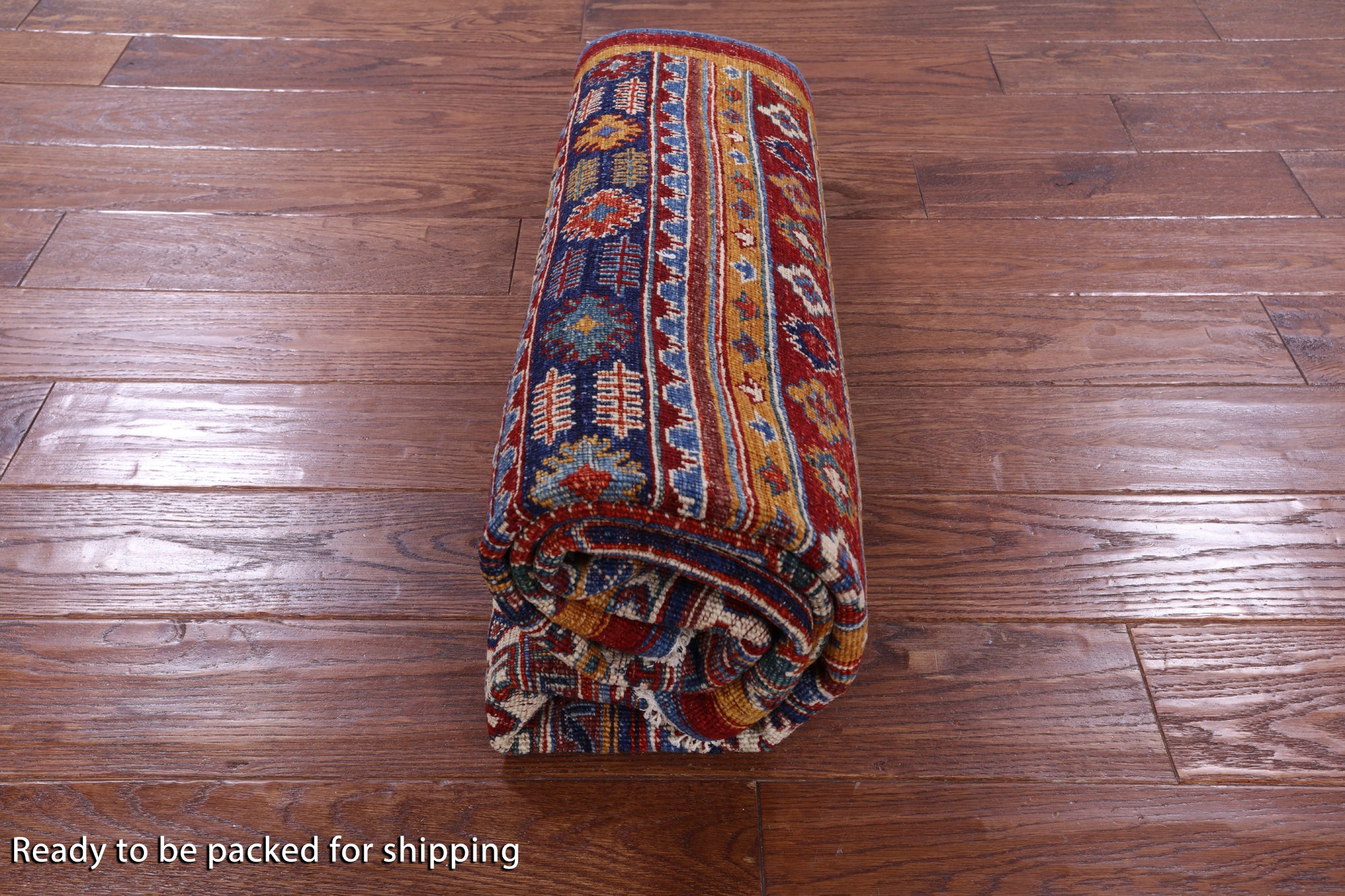 Tribal Persian Gabbeh Hand Knotted Wool Rug - 4' 10" X 6' 4" - Golden Nile