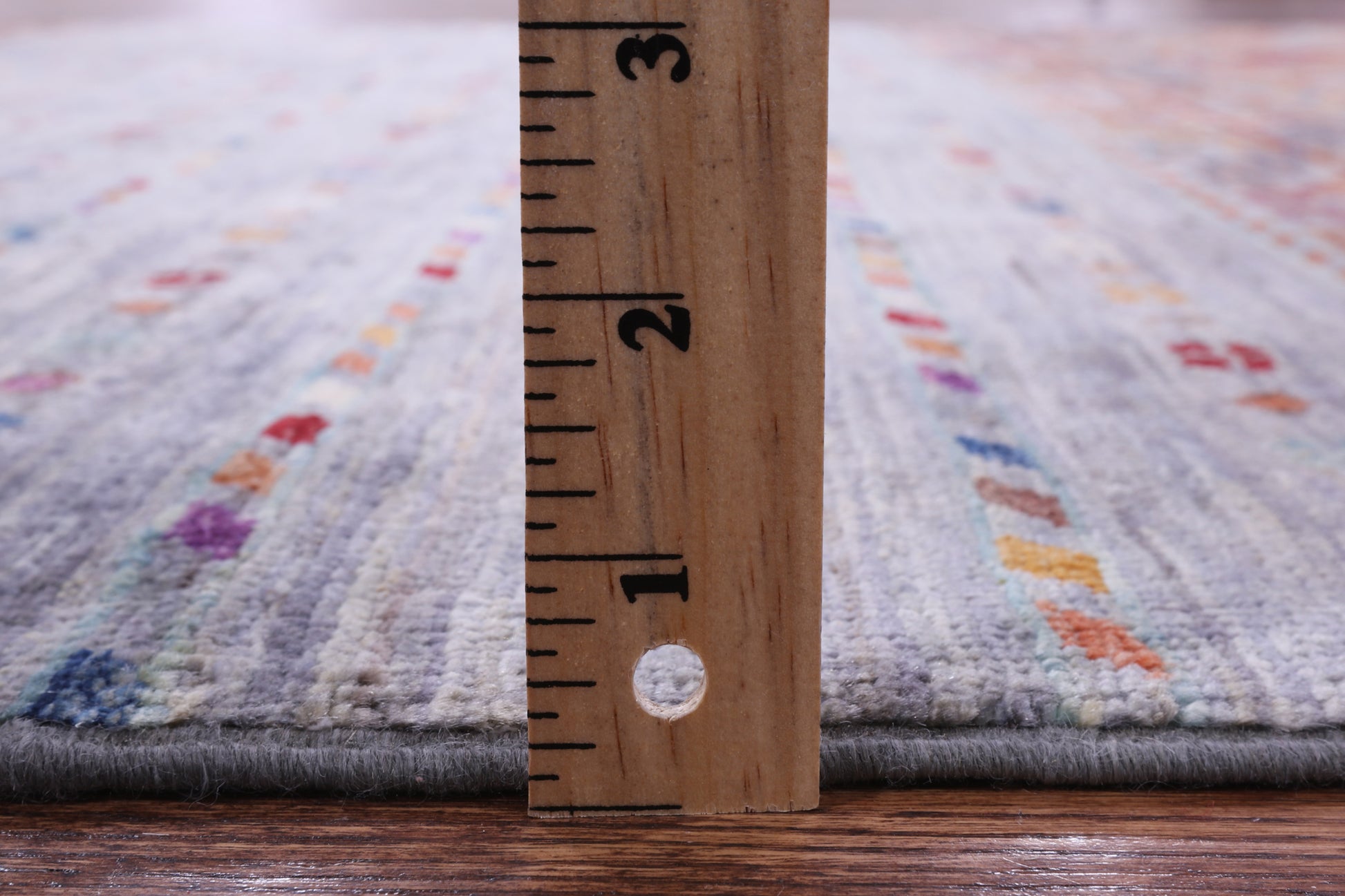 Khorjin Persian Gabbeh Handmade Wool Rug - 4' 11" X 6' 9" - Golden Nile