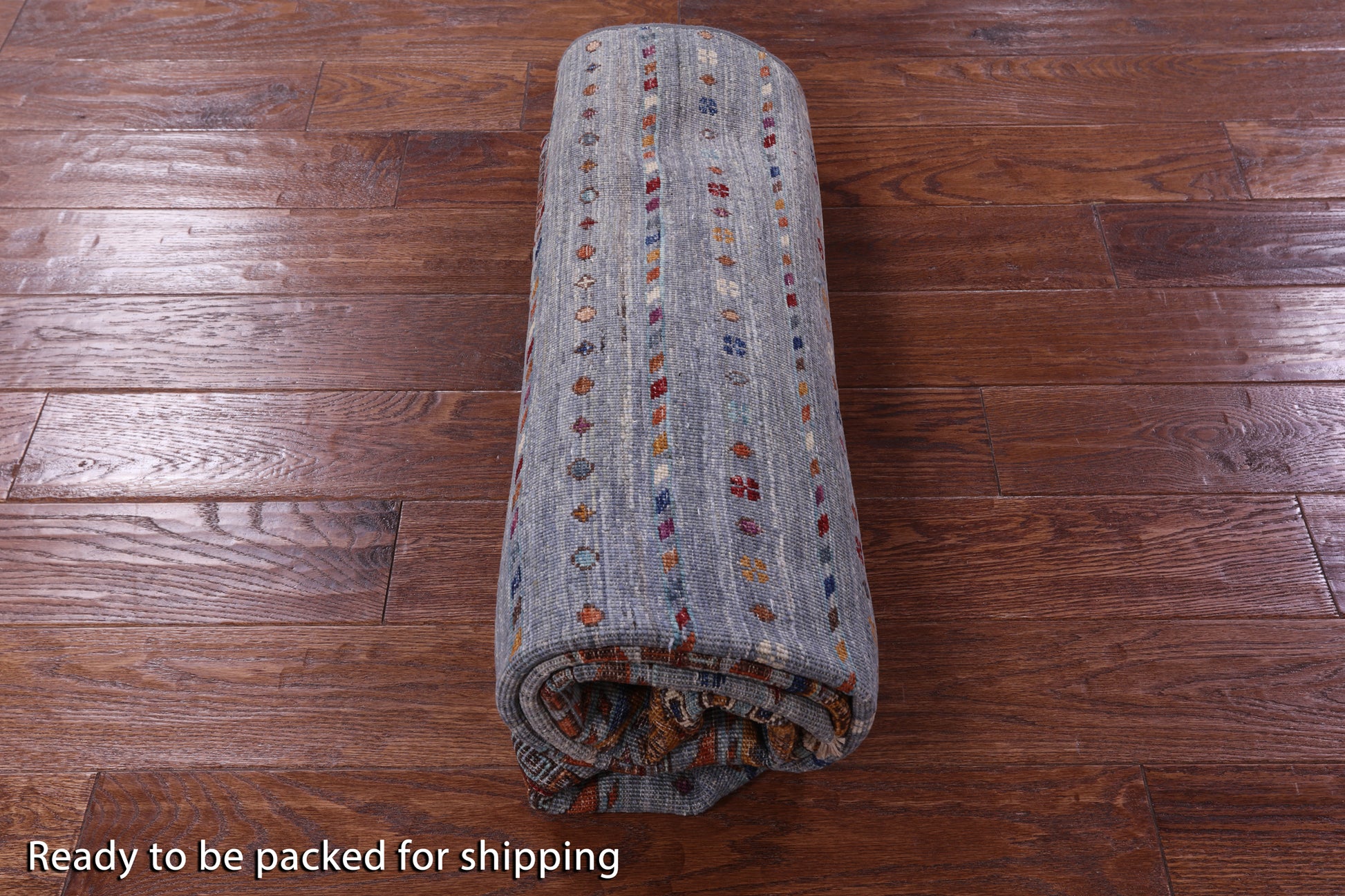 Khorjin Persian Gabbeh Handmade Wool Rug - 4' 11" X 6' 9" - Golden Nile