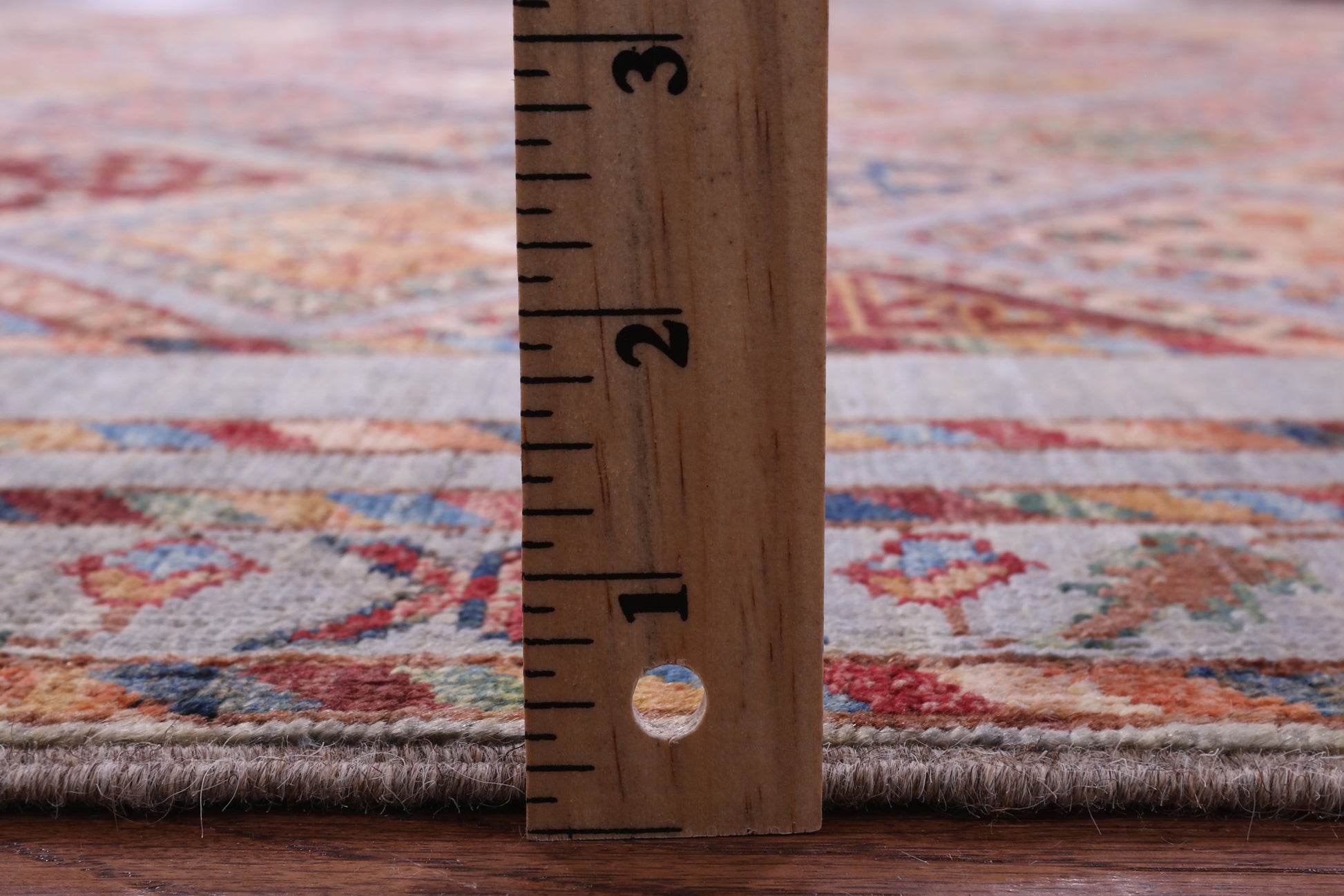 Tribal Persian Gabbeh Hand Knotted Wool Rug - 5' 9" X 8' 1" - Golden Nile