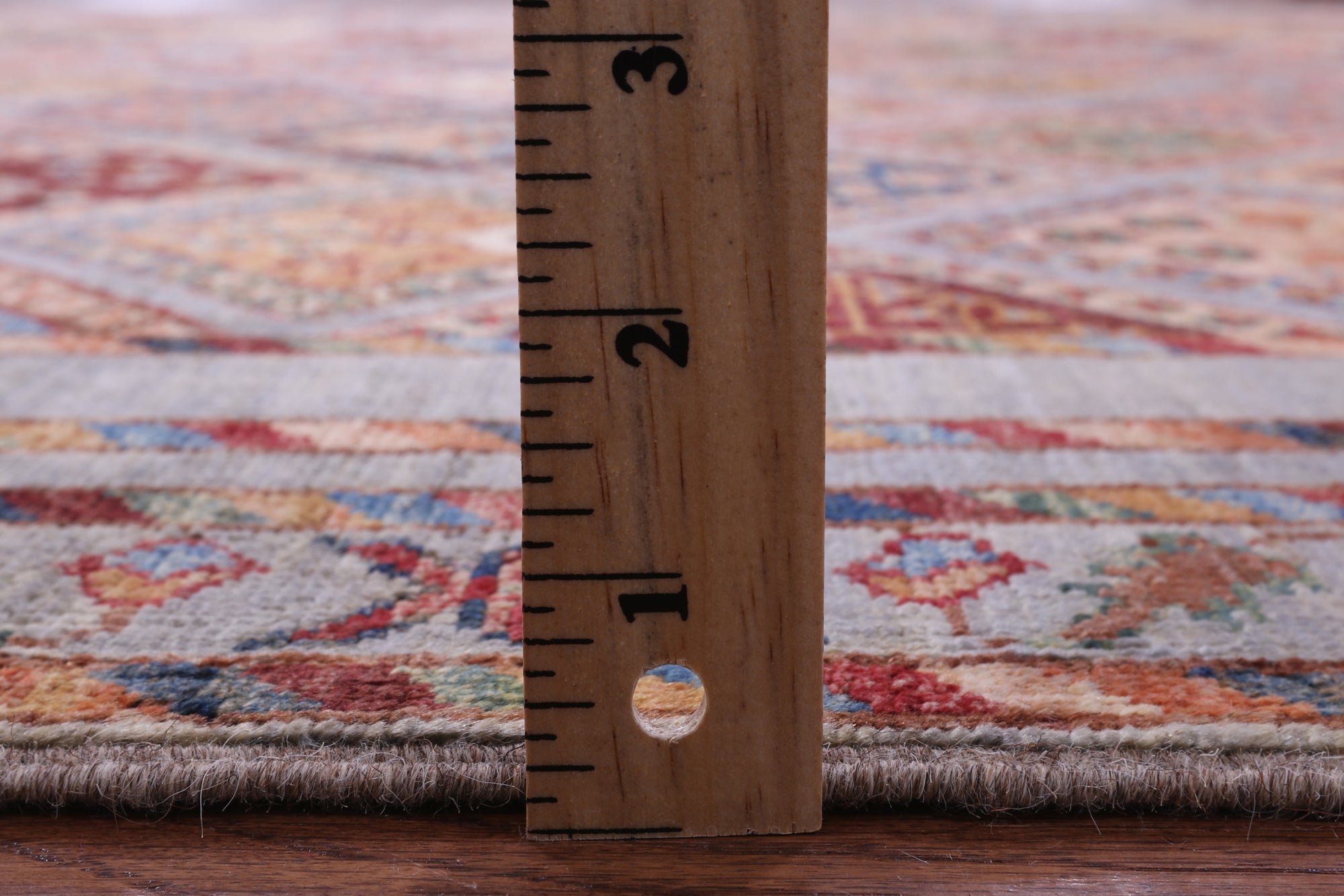 Tribal Persian Gabbeh Hand Knotted Wool Rug - 5' 9" X 8' 1" - Golden Nile