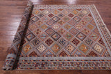 Tribal Persian Gabbeh Hand Knotted Wool Rug - 5' 9" X 8' 1" - Golden Nile
