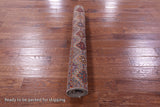 Grey Khorjin Persian Gabbeh Hand Knotted Wool Rug - 4' 1" X 6' 3" - Golden Nile