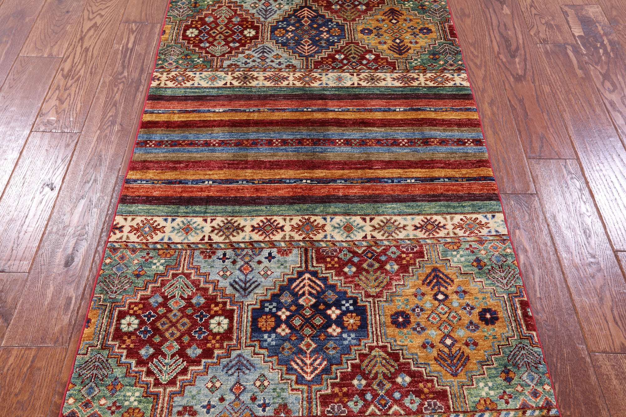 Khorjin Persian Gabbeh Handmade Wool Rug - 3' 0" X 5' 3" - Golden Nile