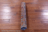 Blue Khorjin Persian Gabbeh Hand Knotted Wool Rug - 2' 10" X 4' 0" - Golden Nile