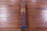 Blue Khorjin Persian Gabbeh Hand Knotted Wool Rug - 2' 9" X 4' 0" - Golden Nile