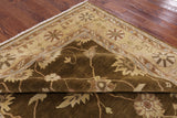 Turkish Oushak Hand Knotted Wool Area Rug - 8' 11" X 11' 9" - Golden Nile