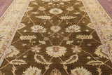 Turkish Oushak Hand Knotted Wool Area Rug - 8' 11" X 11' 9" - Golden Nile