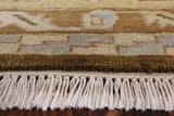 Turkish Oushak Hand Knotted Wool Area Rug - 8' 11" X 11' 9" - Golden Nile