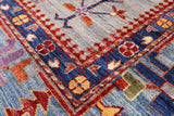 Persian Fine Serapi Hand Knotted Wool Rug - 9' 0" X 11' 10" - Golden Nile