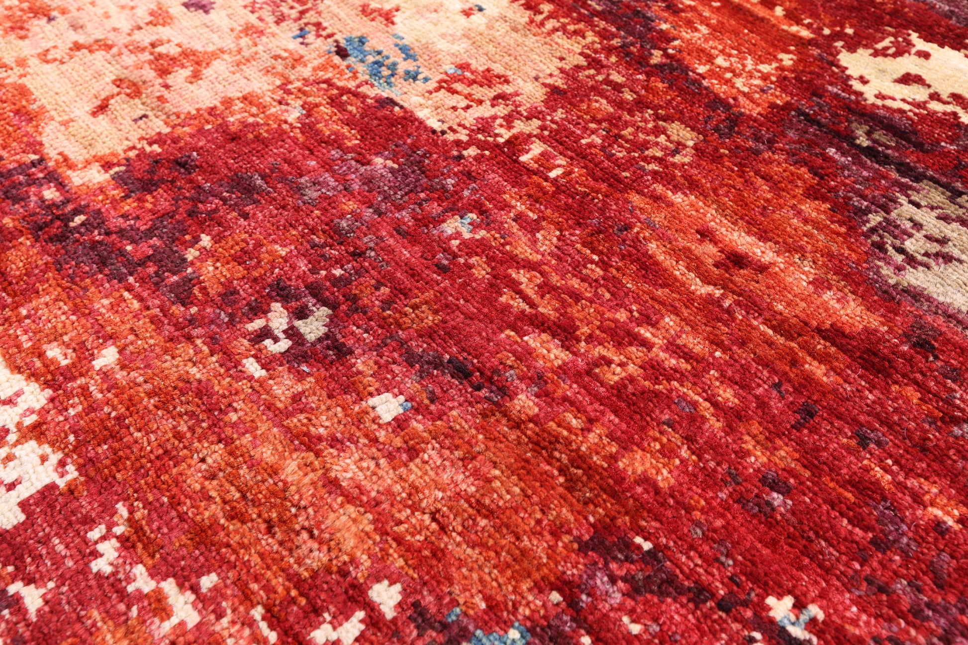 Persian Fine Serapi Hand Knotted Wool Rug - 7' 11" X 9' 9" - Golden Nile