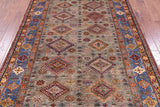 Super Kazak Hand Knotted Wool Rug - 5' 6" X 7' 10" - Golden Nile