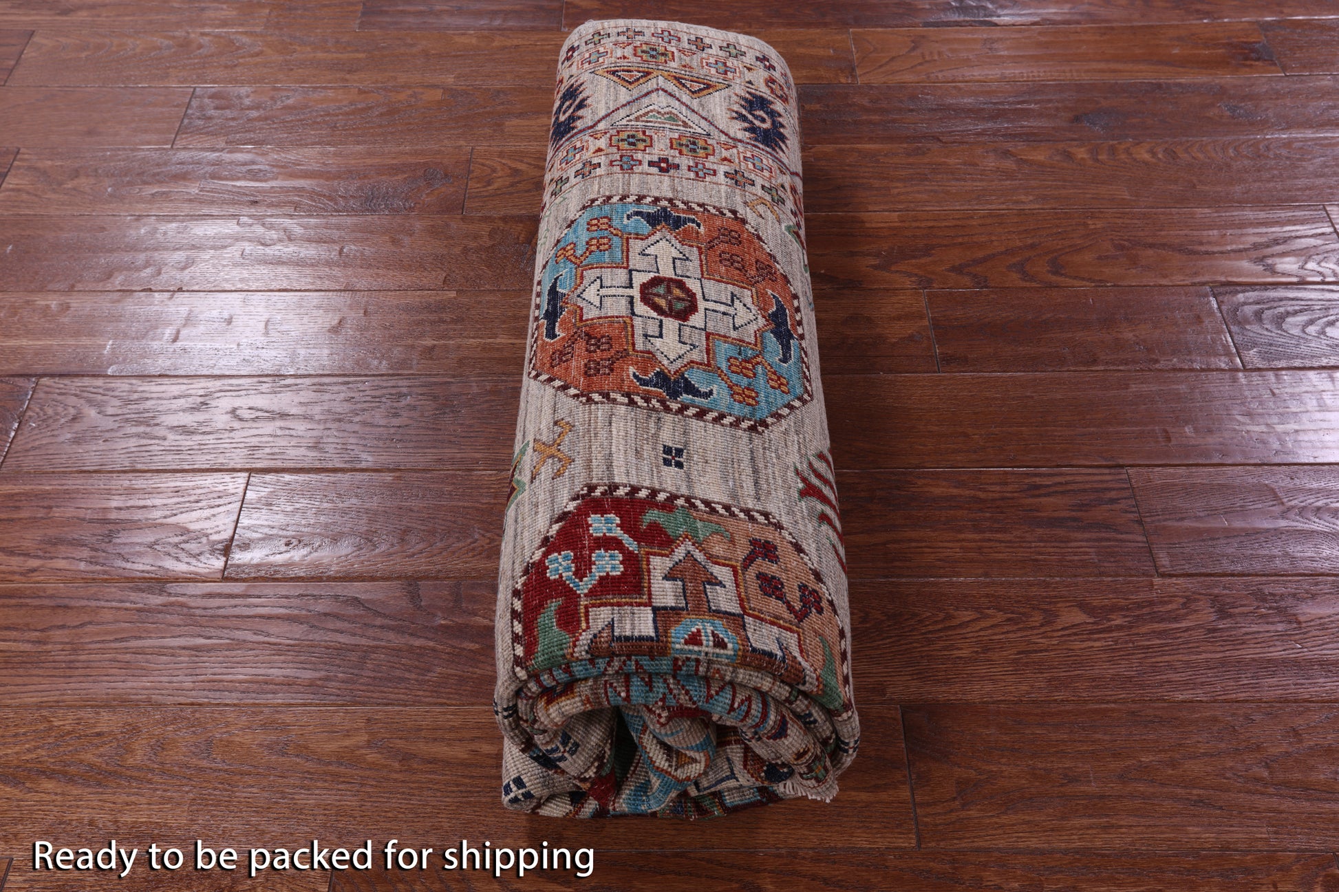 Turkmen Ersari Hand Knotted Wool Rug - 5' 7" X 8' 0" - Golden Nile
