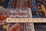Persian Fine Serapi Hand Knotted Wool Rug - 5' 6" X 8' 2" - Golden Nile