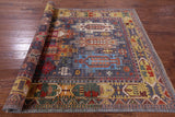 Persian Fine Serapi Hand Knotted Wool Rug - 5' 6" X 8' 2" - Golden Nile