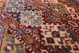 Khorjin Persian Gabbeh Hand Knotted Wool Rug - 3' 9" X 5' 11" - Golden Nile