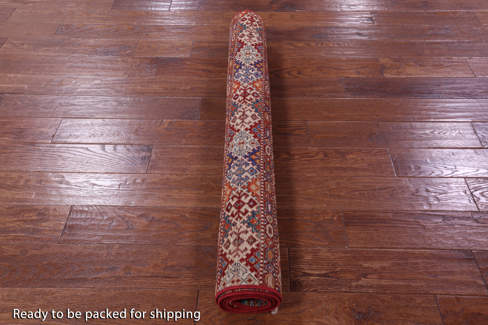 Khorjin Persian Gabbeh Hand Knotted Wool Rug - 3' 9" X 5' 11" - Golden Nile