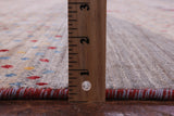Tribal Persian Gabbeh Hand Knotted Wool Rug - 9' 2" X 12' 6" - Golden Nile