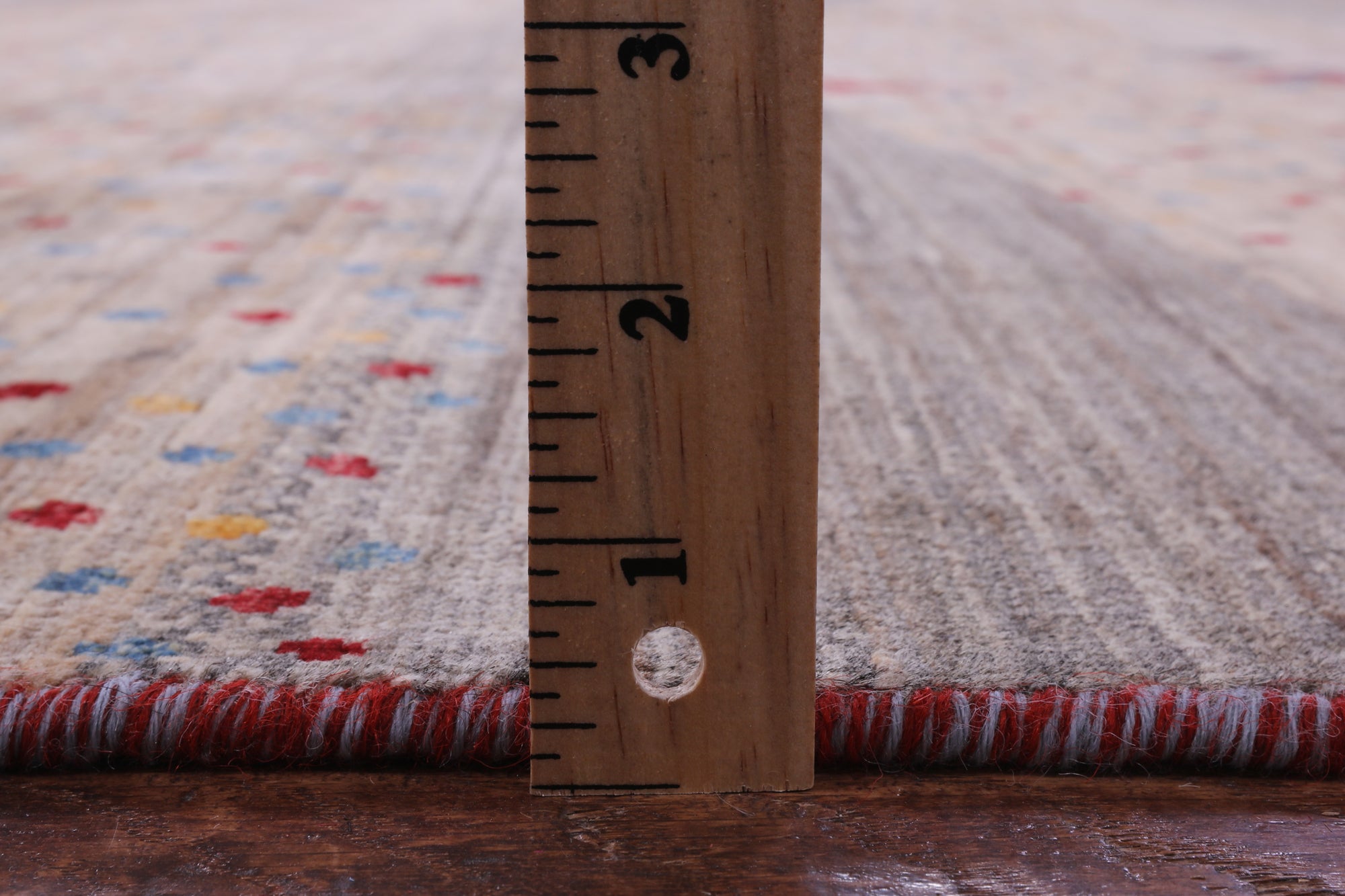 Tribal Persian Gabbeh Hand Knotted Wool Rug - 9' 2" X 12' 6" - Golden Nile