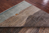 Tribal Persian Gabbeh Hand Knotted Wool Rug - 9' 2" X 12' 6" - Golden Nile