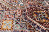 Khorjin Persian Gabbeh Hand Knotted Wool Rug - 4' 2" X 5' 11" - Golden Nile
