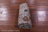 Grey Peshawar Handmade Wool Rug - 4' 10" X 7' 0" - Golden Nile