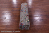 Grey Peshawar Hand Knotted Wool Rug - 8' 10" X 12' 0" - Golden Nile