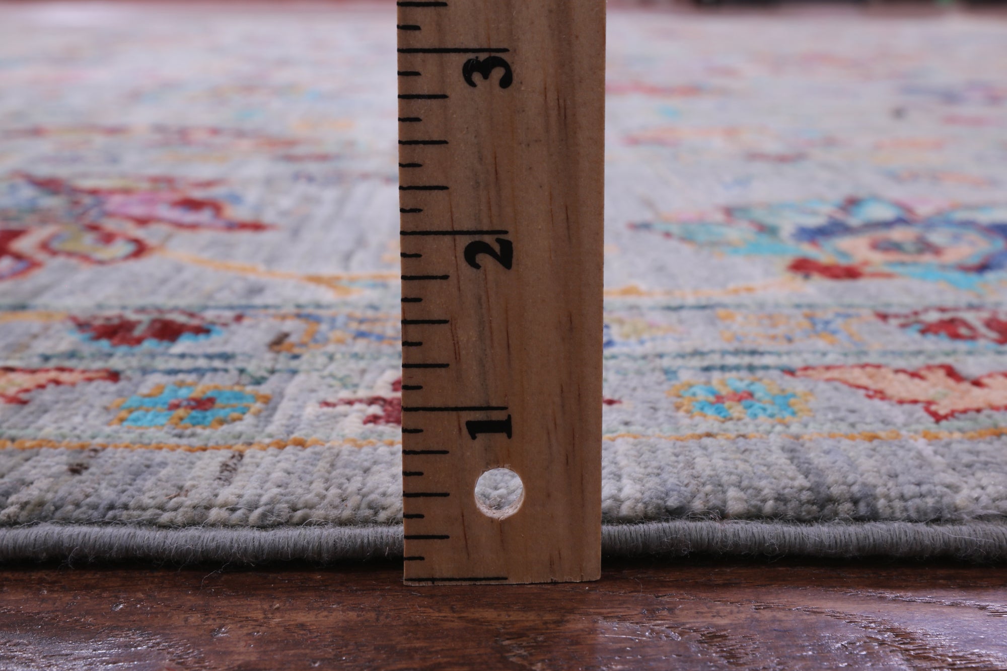 Grey Peshawar Hand Knotted Wool Rug - 8' 10" X 12' 0" - Golden Nile