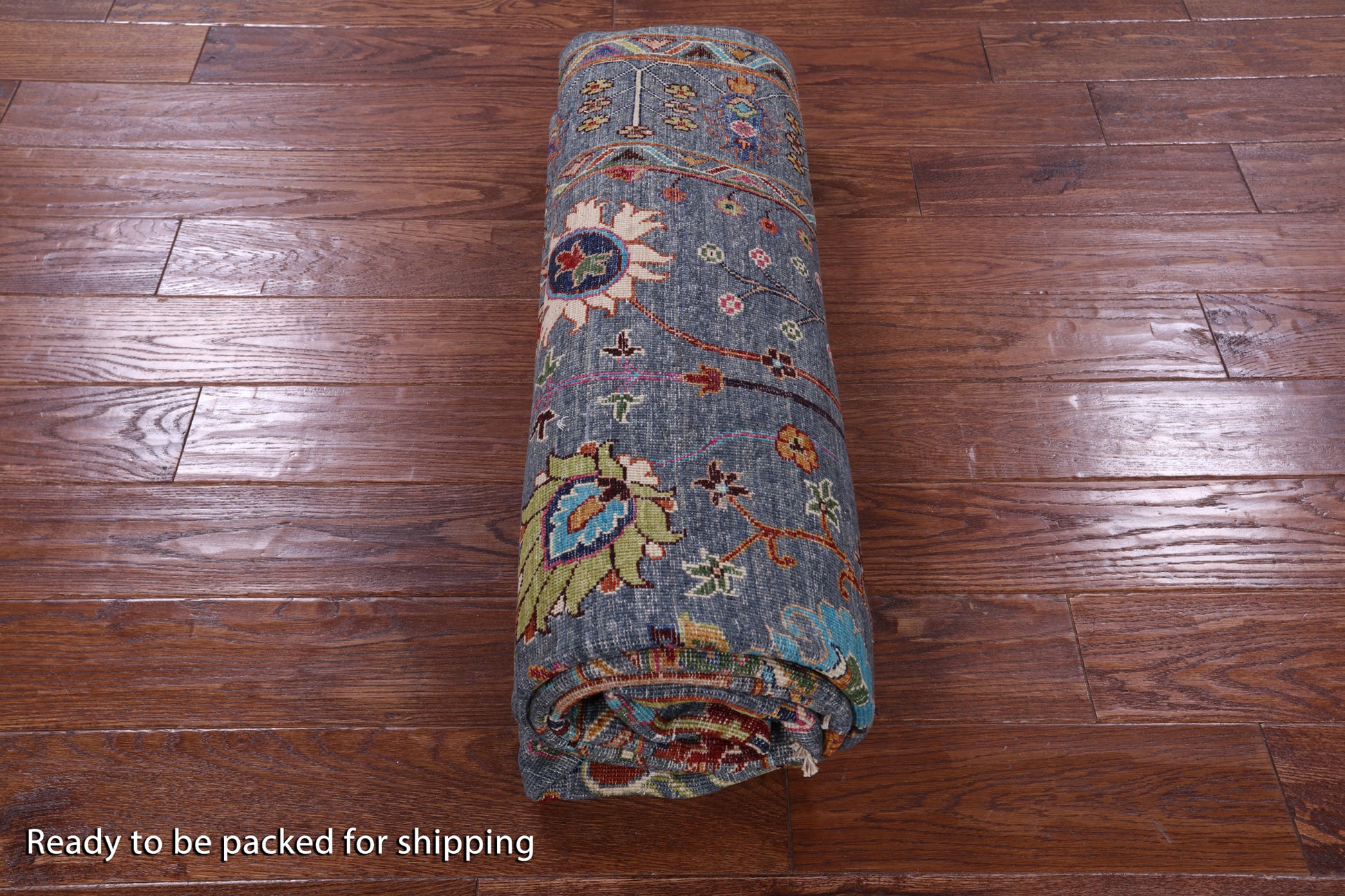 Peshawar Hand Knotted Wool Rug - 5' 7" X 8' 7" - Golden Nile