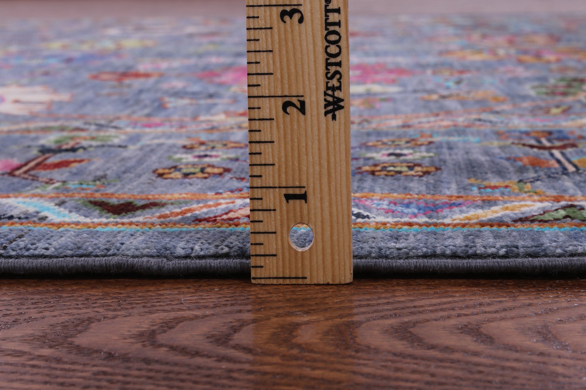 Peshawar Hand Knotted Wool Rug - 5' 7" X 8' 7" - Golden Nile