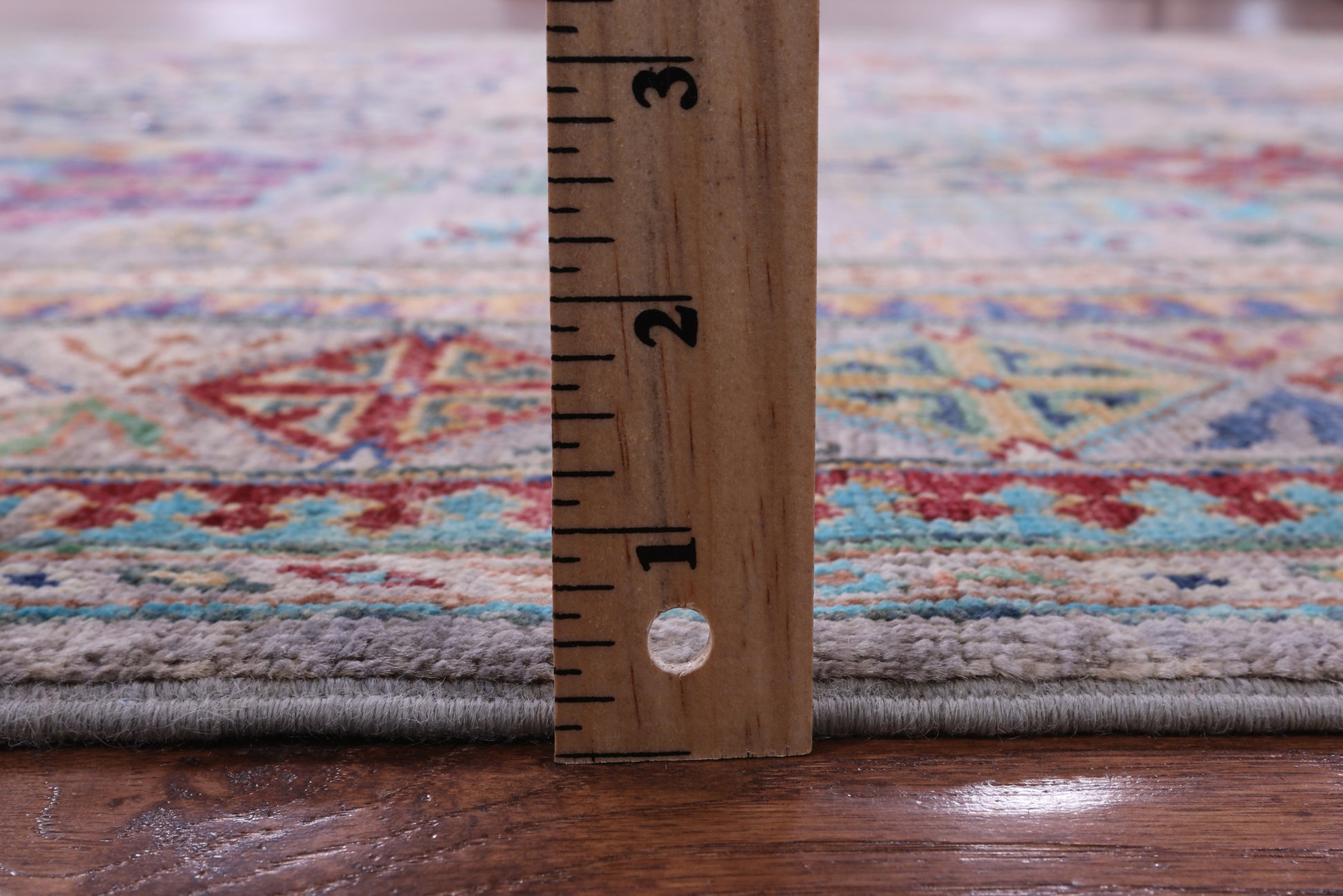 Grey Persian Handmade Wool Rug - 5' 8" X 7' 11" - Golden Nile