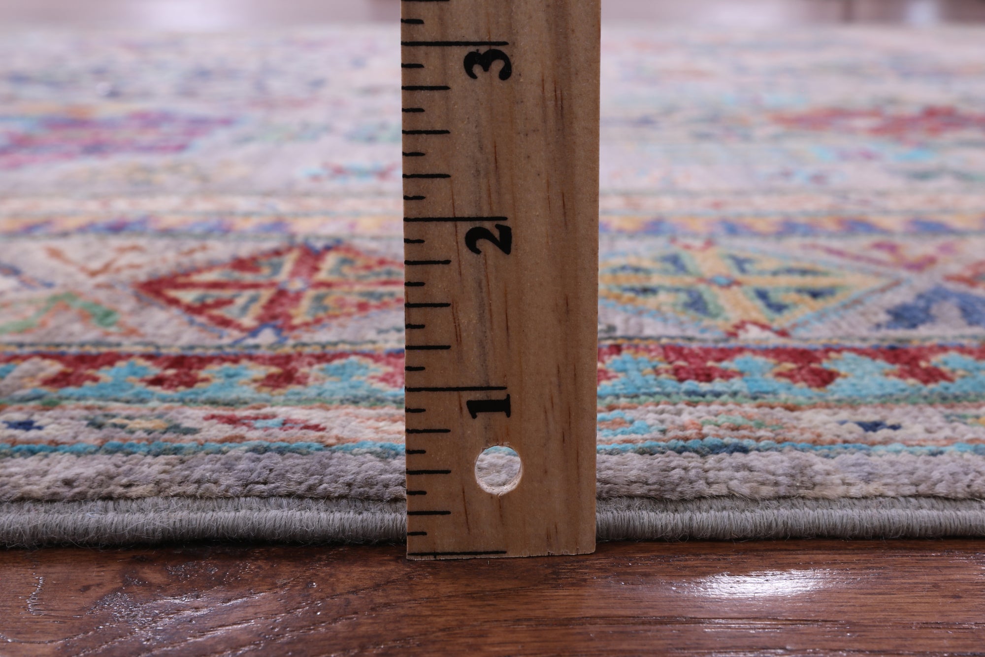 Grey Persian Handmade Wool Rug - 5' 8" X 7' 11" - Golden Nile