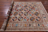 Turkmen Ersari Handmade Wool Rug - 6' 7" X 10' 0" - Golden Nile