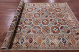 Turkmen Ersari Hand Knotted Wool Rug - 5' 7" X 7' 9" - Golden Nile