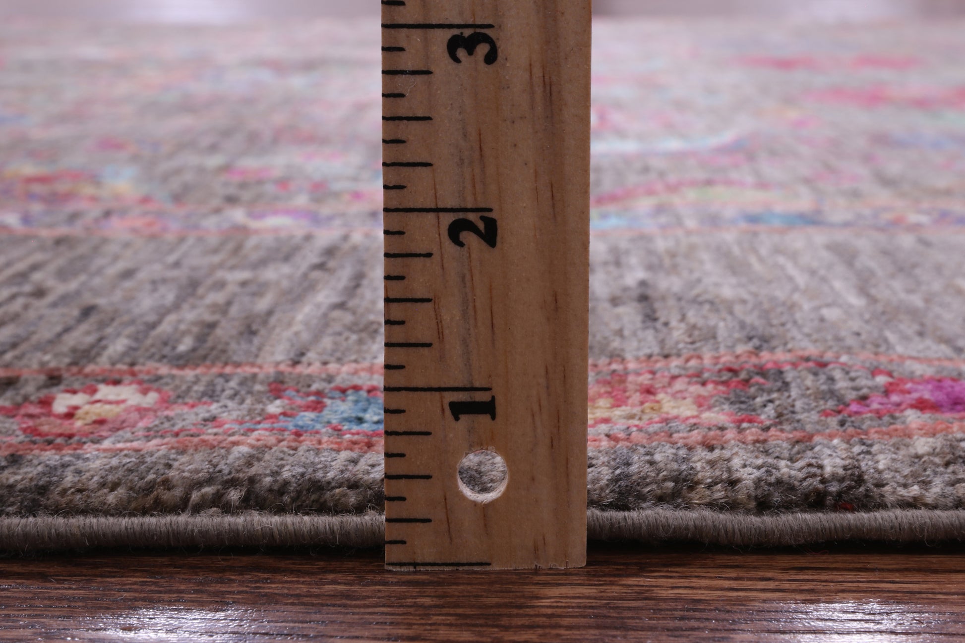 Peshawar Hand Knotted Wool Rug - 5' 0" X 6' 8" - Golden Nile