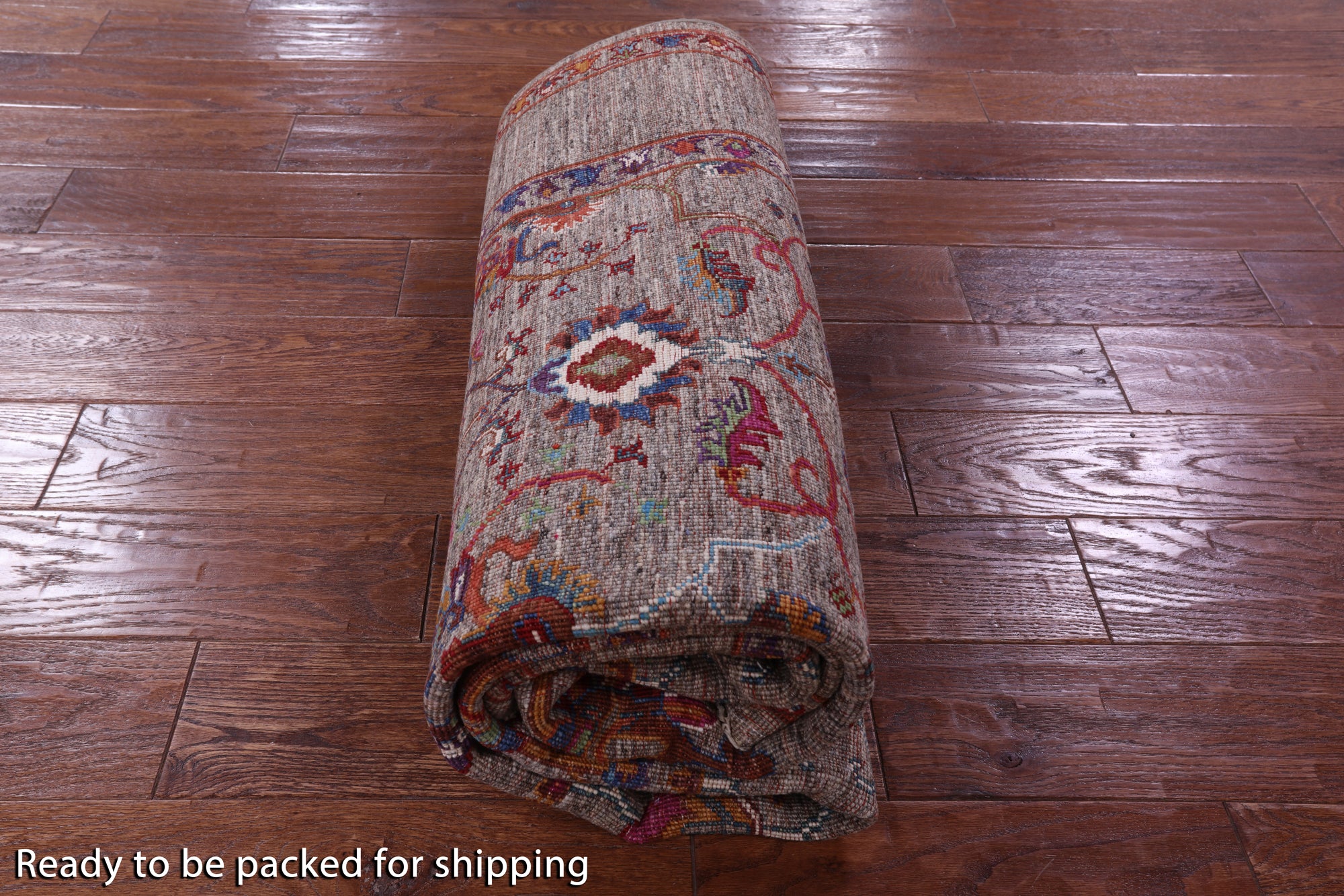 Peshawar Hand Knotted Wool Rug - 5' 0" X 6' 8" - Golden Nile