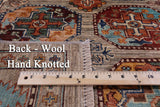 Turkmen Ersari Hand Knotted Wool Rug - 4' 2" X 6' 0" - Golden Nile