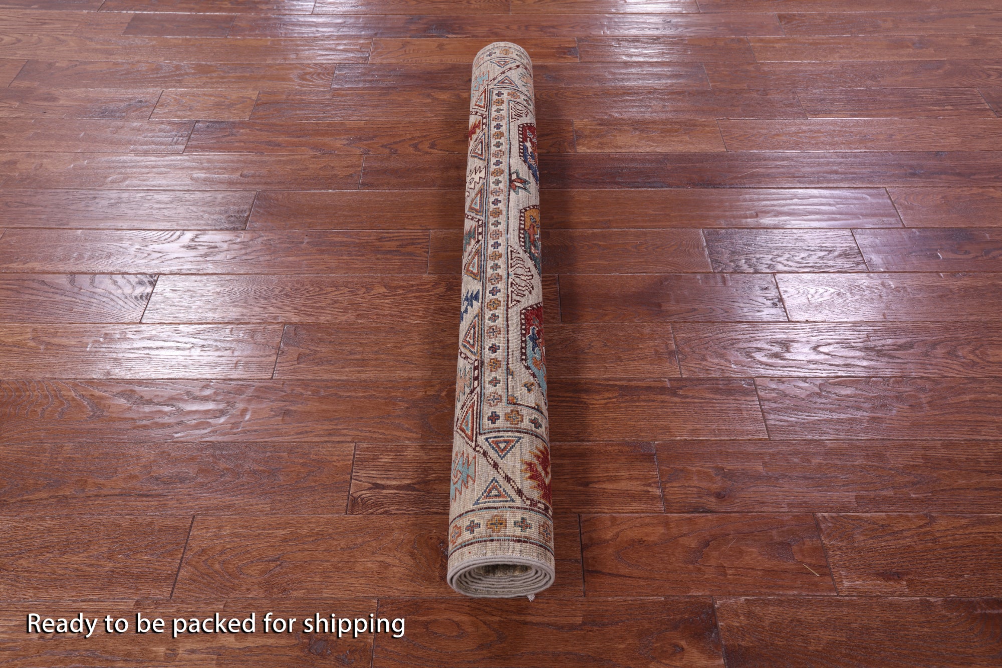 Turkmen Ersari Hand Knotted Wool Rug - 4' 2" X 6' 0" - Golden Nile