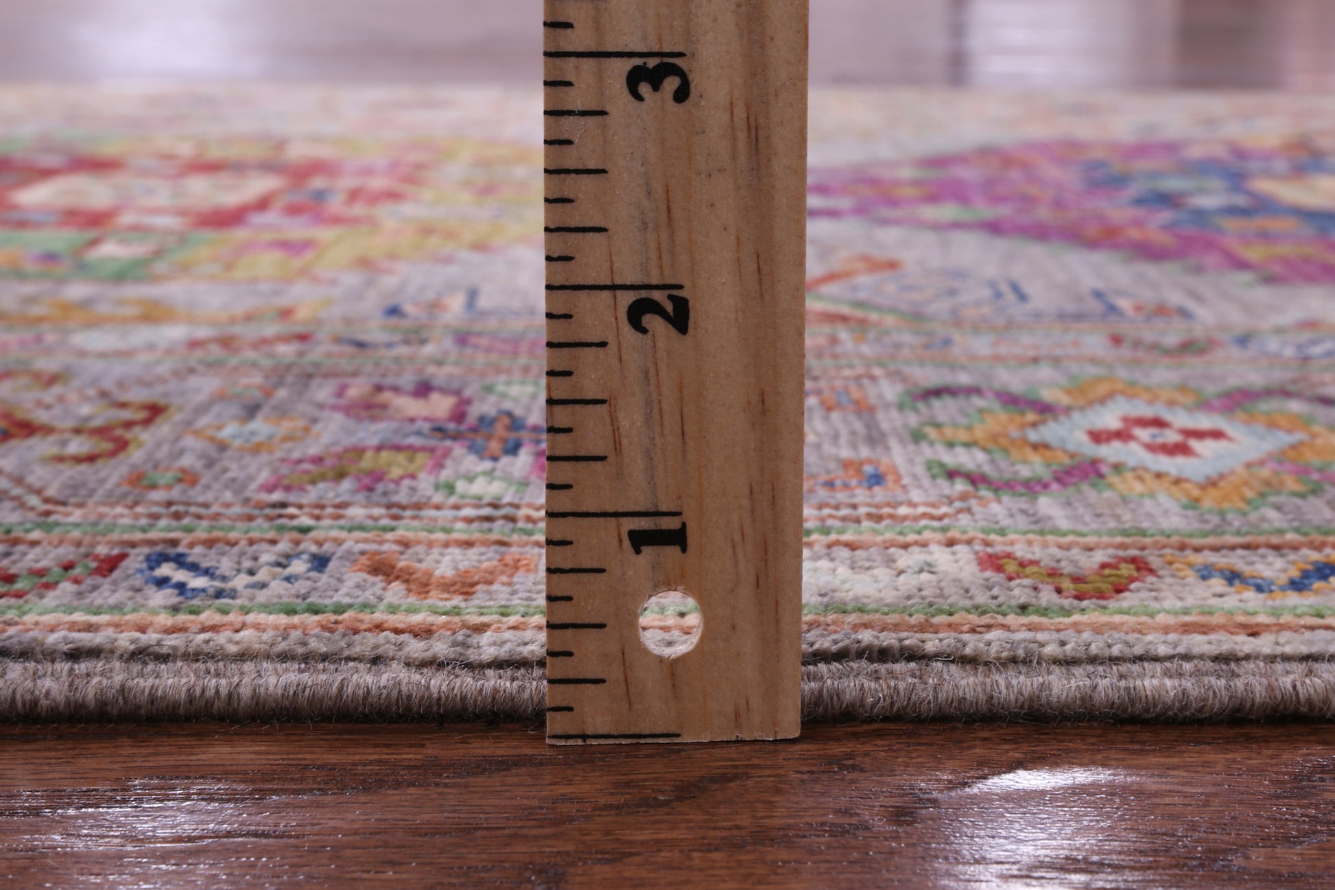 Turkmen Ersari Hand Knotted Wool Runner Rug - 2' 9" X 9' 4" - Golden Nile